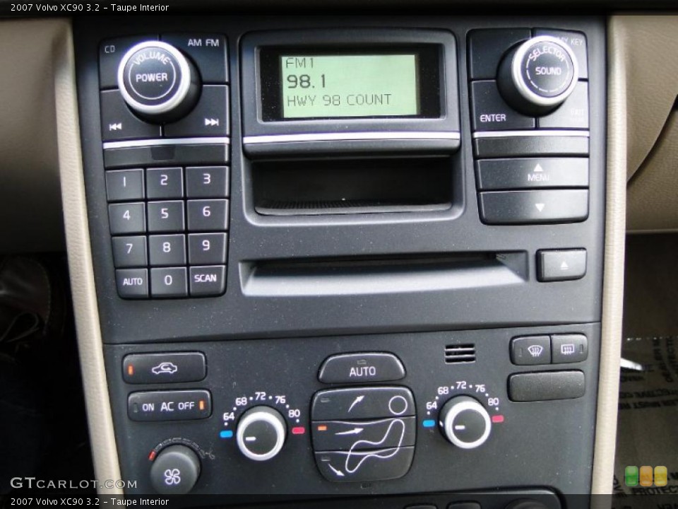 Taupe Interior Controls for the 2007 Volvo XC90 3.2 #46065297