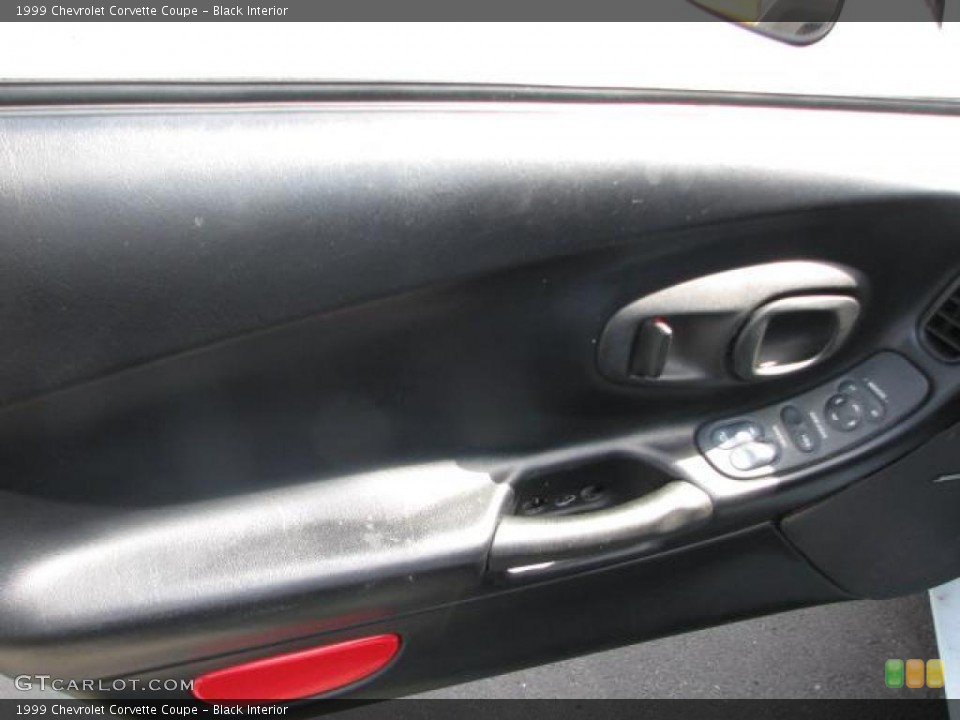 Black Interior Door Panel for the 1999 Chevrolet Corvette Coupe #46067419
