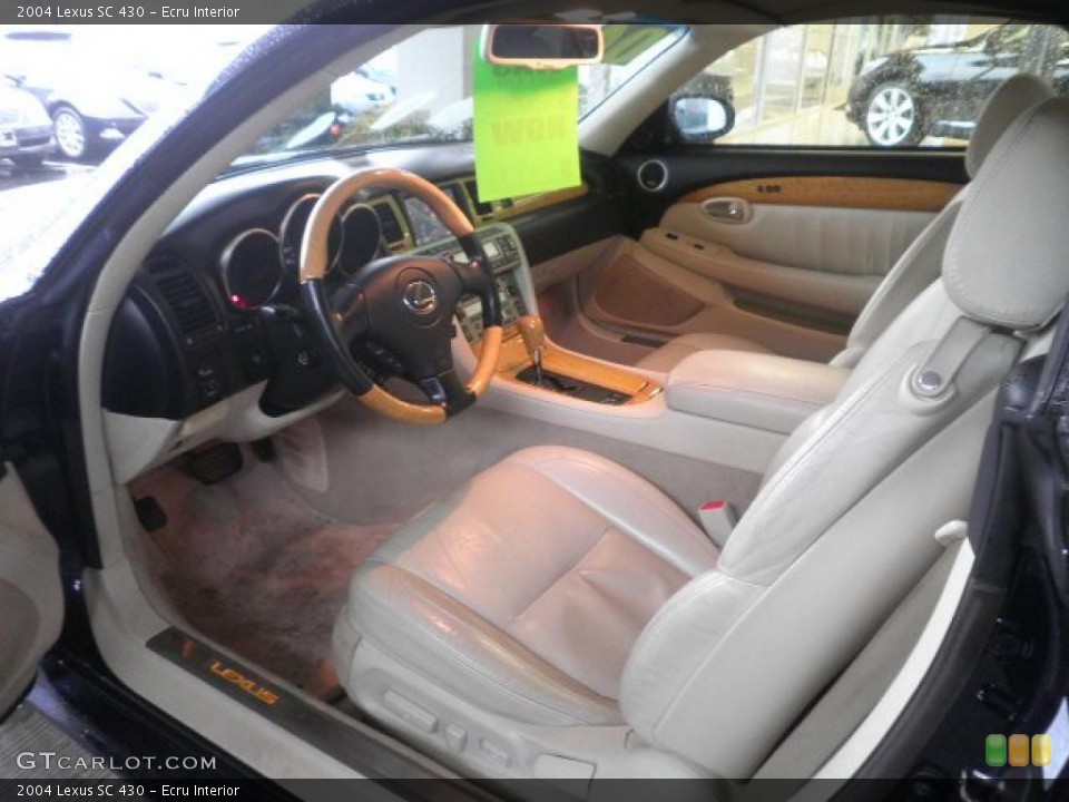 Ecru Interior Photo for the 2004 Lexus SC 430 #46068013