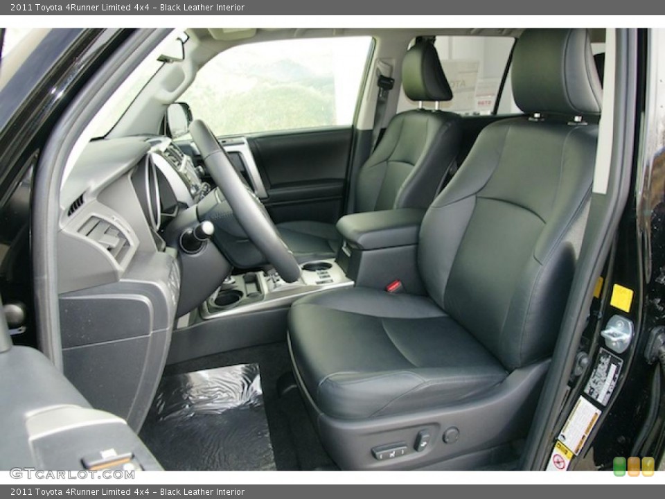 Black Leather Interior Photo for the 2011 Toyota 4Runner Limited 4x4 #46072381