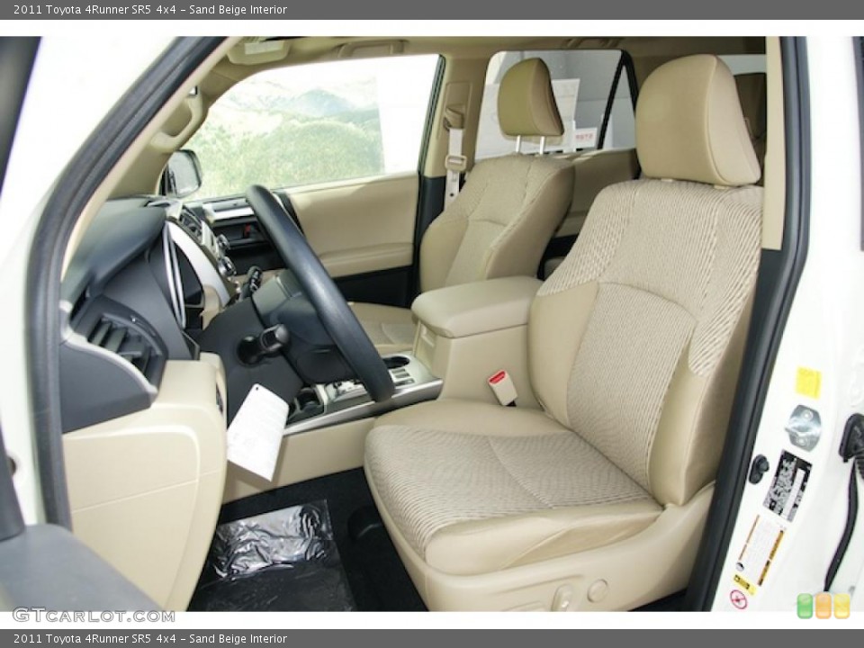 Sand Beige Interior Photo for the 2011 Toyota 4Runner SR5 4x4 #46072447