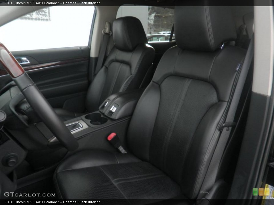 Charcoal Black Interior Photo for the 2010 Lincoln MKT AWD EcoBoost #46072483