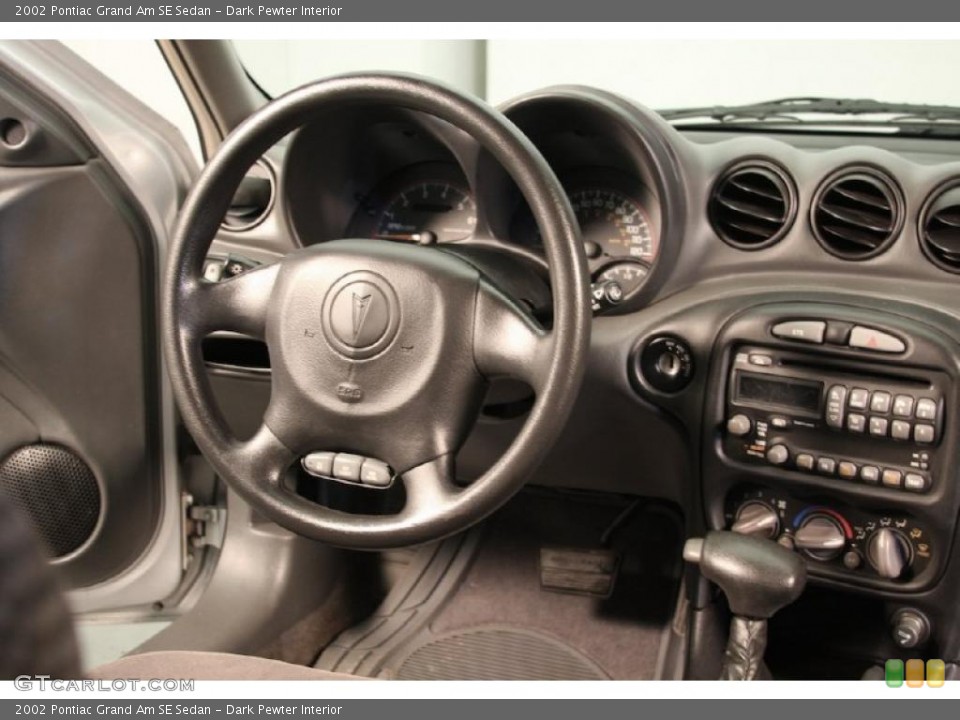 Dark Pewter Interior Dashboard for the 2002 Pontiac Grand Am SE Sedan #46076868