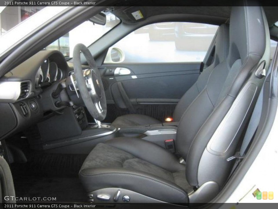 Black Interior Photo for the 2011 Porsche 911 Carrera GTS Coupe #46079008