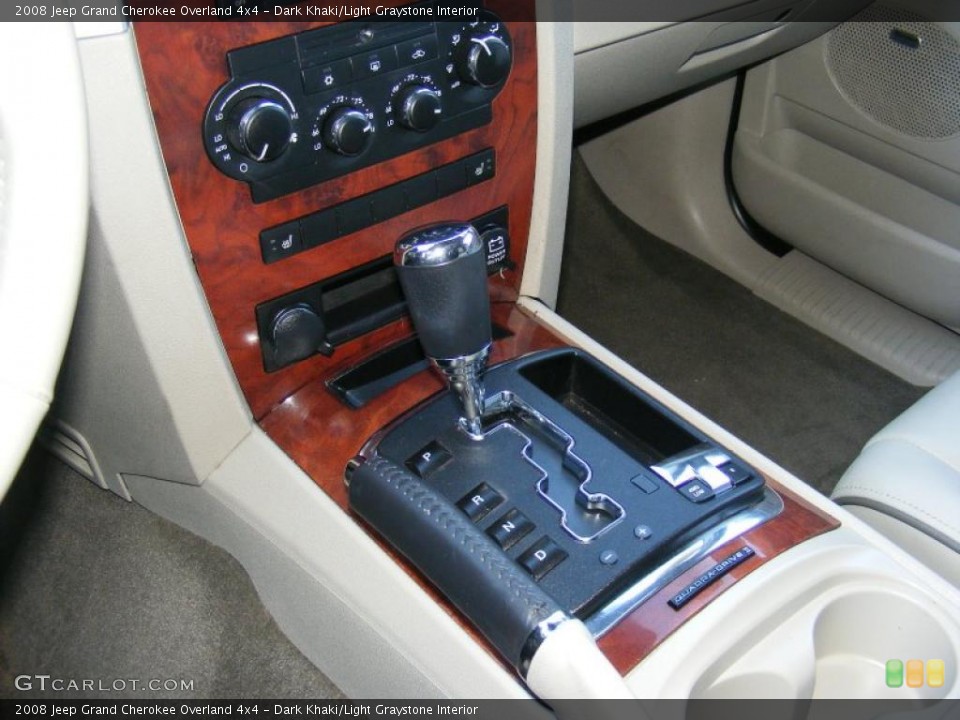 Dark Khaki/Light Graystone Interior Transmission for the 2008 Jeep Grand Cherokee Overland 4x4 #46080113