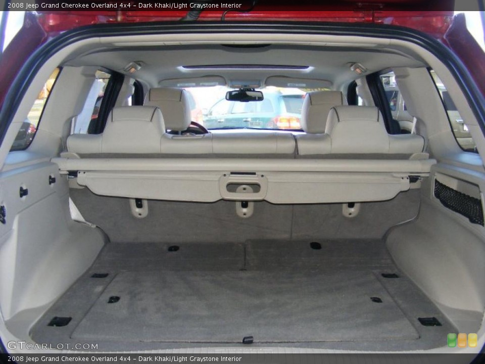 Dark Khaki/Light Graystone Interior Trunk for the 2008 Jeep Grand Cherokee Overland 4x4 #46080176
