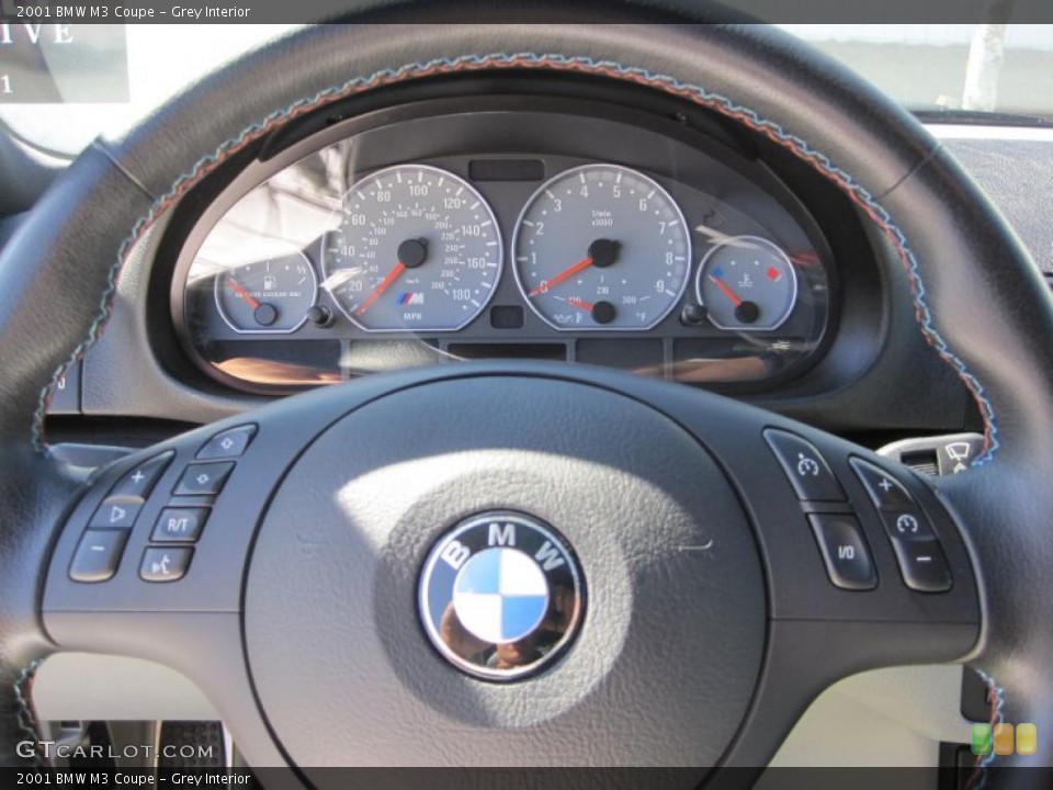 Grey Interior Controls for the 2001 BMW M3 Coupe #46081883