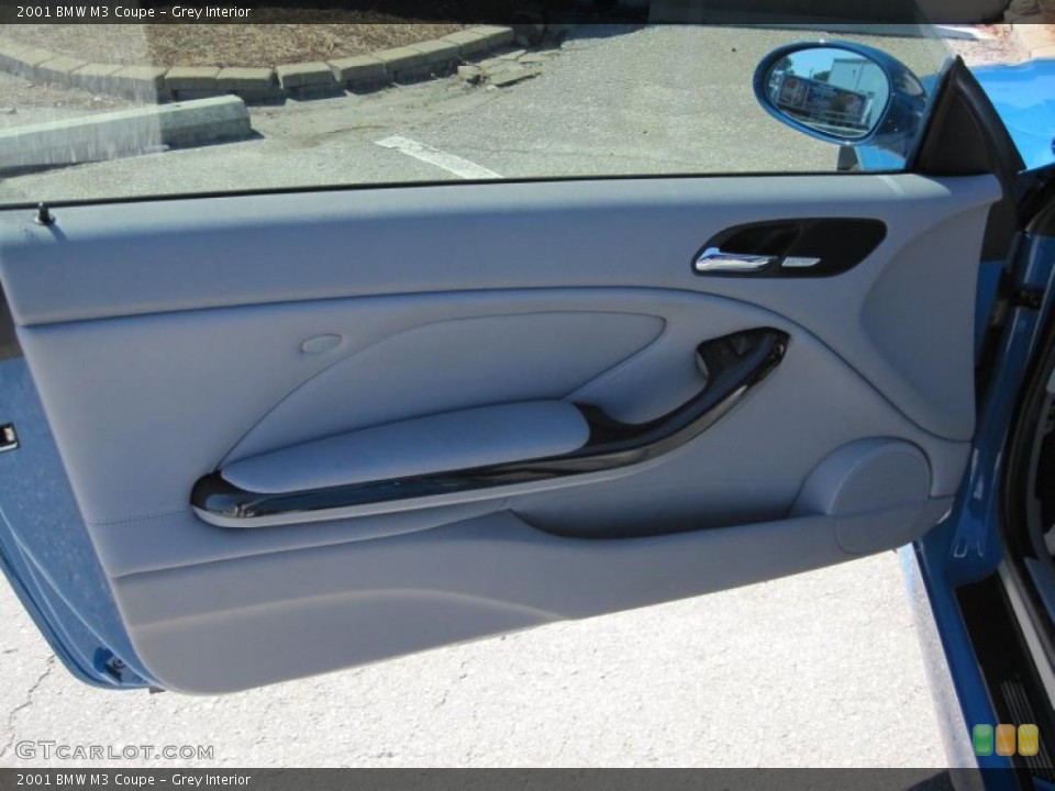 Grey Interior Door Panel for the 2001 BMW M3 Coupe #46081961