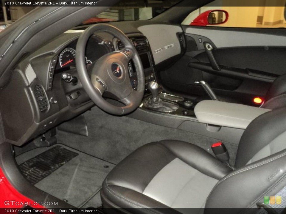 Dark Titanium Interior Photo for the 2010 Chevrolet Corvette ZR1 #46082760