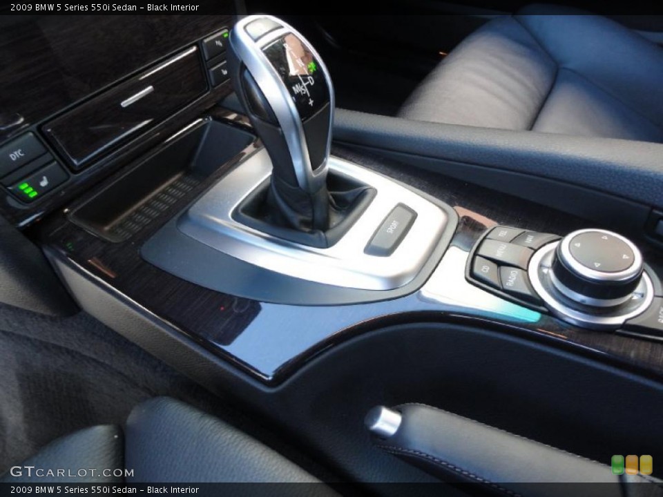 Black Interior Transmission for the 2009 BMW 5 Series 550i Sedan #46084098
