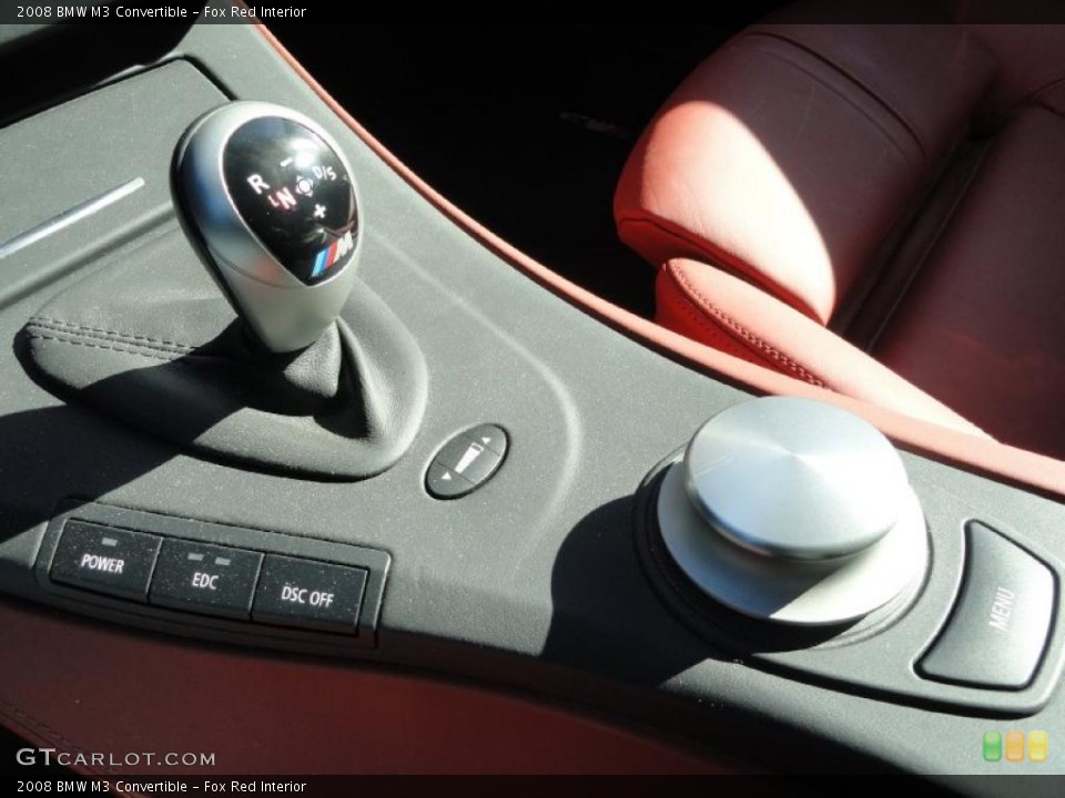 Fox Red Interior Transmission for the 2008 BMW M3 Convertible #46084416