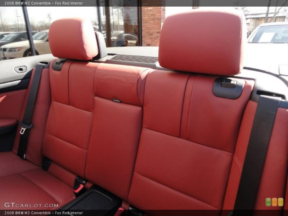 Fox Red Interior Photo for the 2008 BMW M3 Convertible #46084425