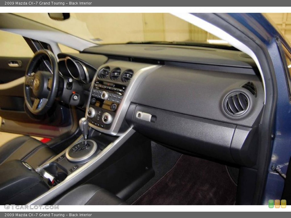 Black Interior Dashboard for the 2009 Mazda CX-7 Grand Touring #46086566