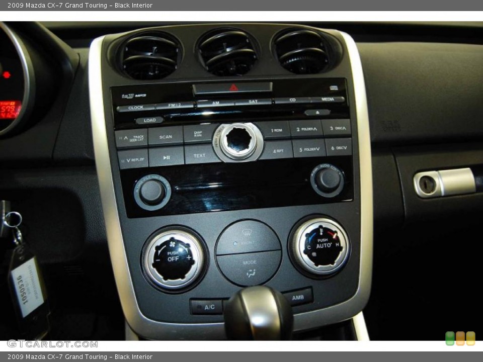 Black Interior Controls for the 2009 Mazda CX-7 Grand Touring #46086575