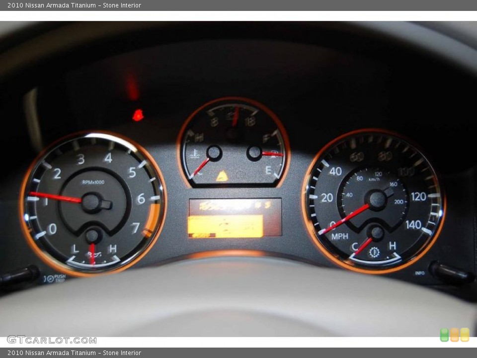 Stone Interior Gauges for the 2010 Nissan Armada Titanium #46086785