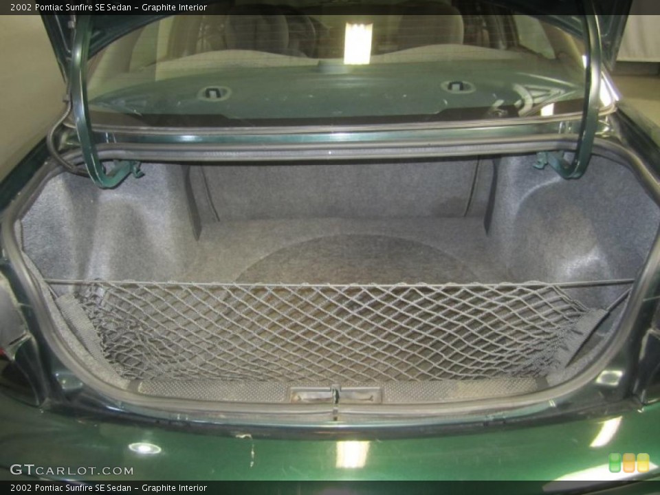 Graphite Interior Trunk for the 2002 Pontiac Sunfire SE Sedan #46086944