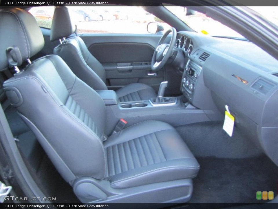Dark Slate Gray Interior Photo for the 2011 Dodge Challenger R/T Classic #46087115