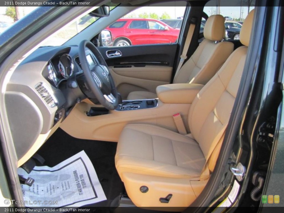 Black/Tan Interior Photo for the 2011 Dodge Durango Citadel #46087448