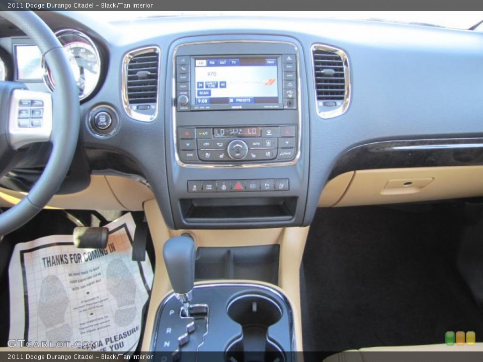 Black/Tan Interior Dashboard for the 2011 Dodge Durango Citadel #46087460