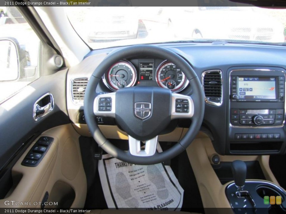 Black/Tan Interior Dashboard for the 2011 Dodge Durango Citadel #46087463