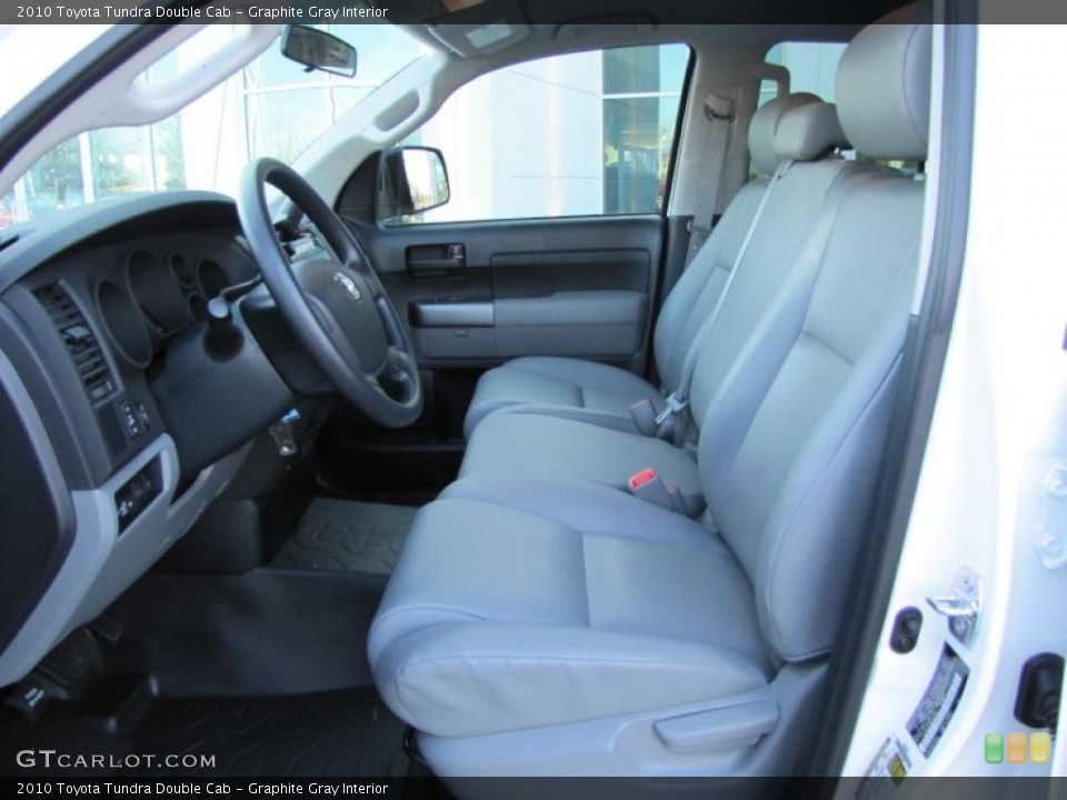 Graphite Gray Interior Photo for the 2010 Toyota Tundra Double Cab #46087679