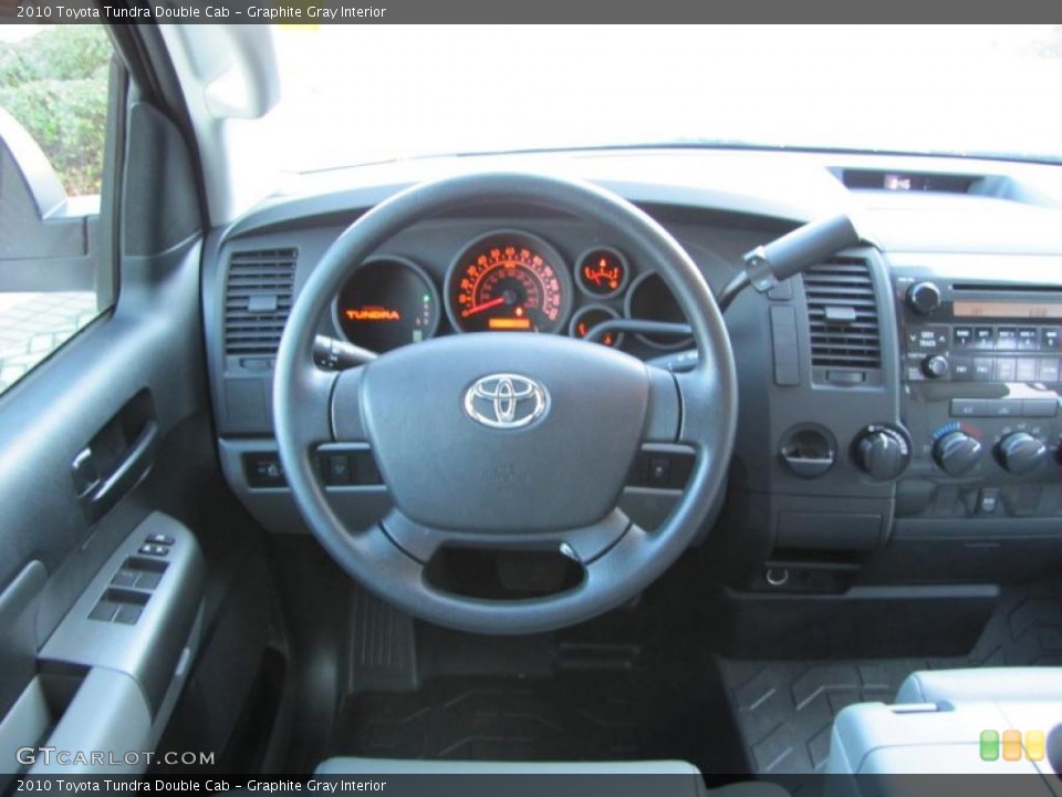 Graphite Gray Interior Dashboard for the 2010 Toyota Tundra Double Cab #46087730