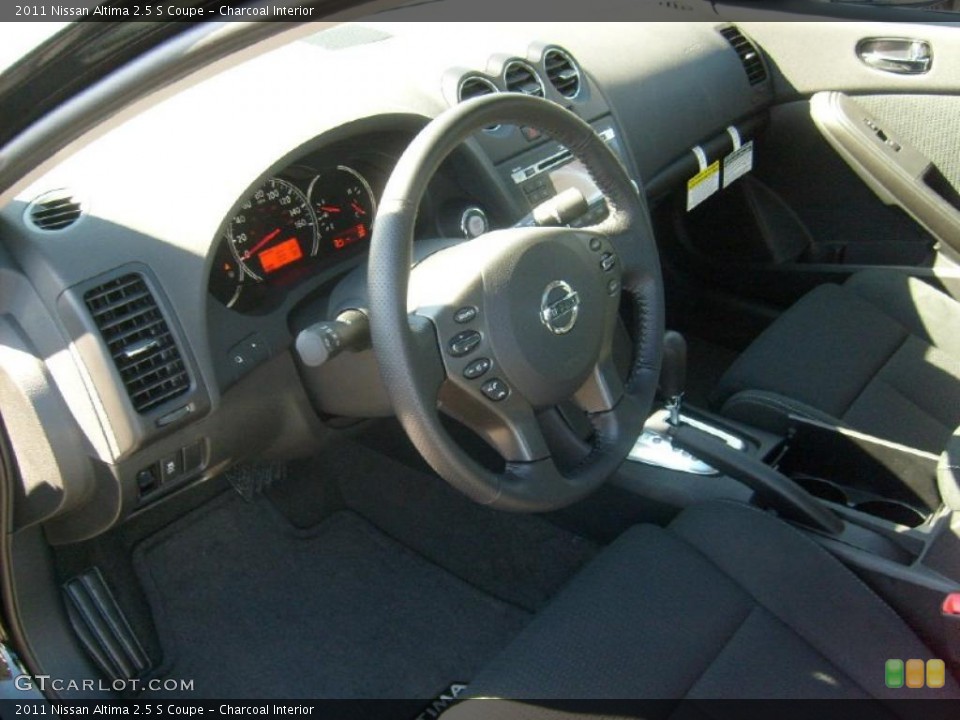 Charcoal Interior Prime Interior for the 2011 Nissan Altima 2.5 S Coupe #46088252