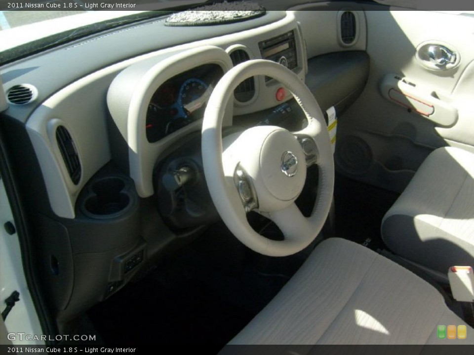 Light Gray Interior Prime Interior for the 2011 Nissan Cube 1.8 S #46088516