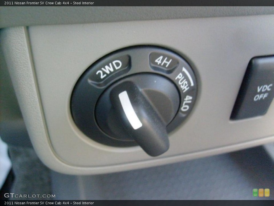 Steel Interior Controls for the 2011 Nissan Frontier SV Crew Cab 4x4 #46088657