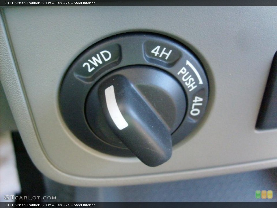 Steel Interior Controls for the 2011 Nissan Frontier SV Crew Cab 4x4 #46088738