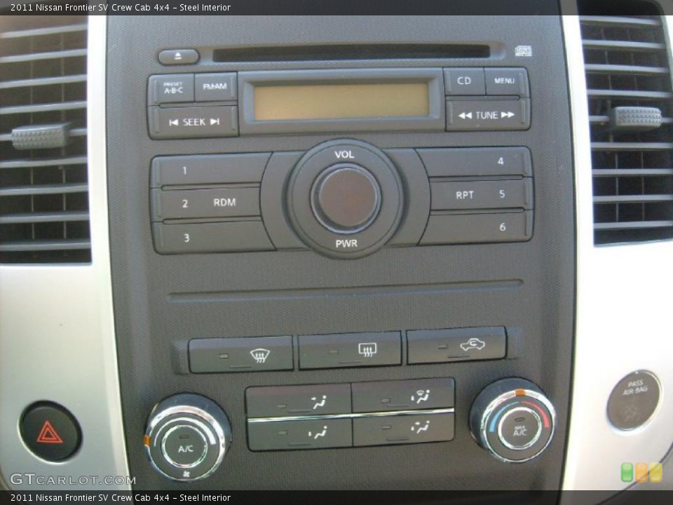Steel Interior Controls for the 2011 Nissan Frontier SV Crew Cab 4x4 #46088744