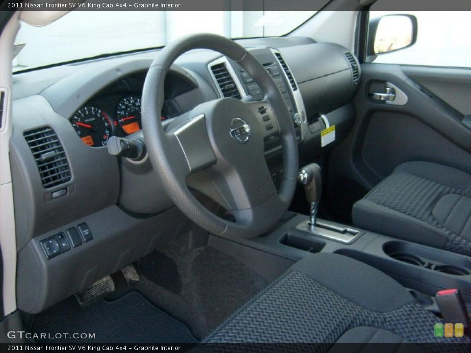 Graphite Interior Dashboard for the 2011 Nissan Frontier SV V6 King Cab 4x4 #46089308