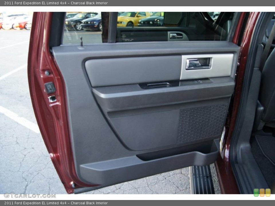 Charcoal Black Interior Door Panel for the 2011 Ford Expedition EL Limited 4x4 #46089584