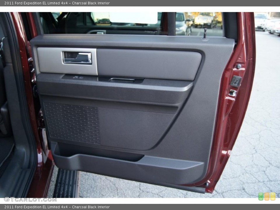Charcoal Black Interior Door Panel for the 2011 Ford Expedition EL Limited 4x4 #46089629