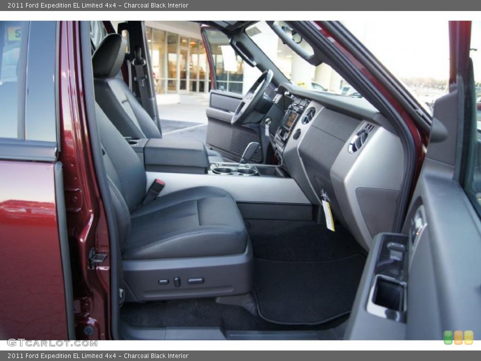 Charcoal Black Interior Photo for the 2011 Ford Expedition EL Limited 4x4 #46089659