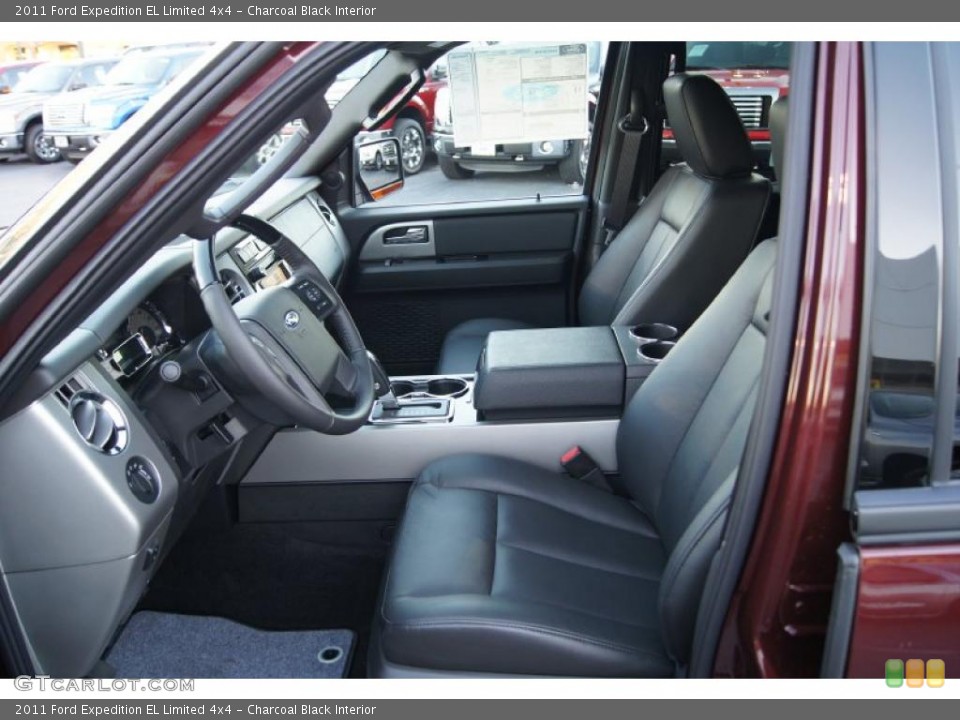 Charcoal Black Interior Photo for the 2011 Ford Expedition EL Limited 4x4 #46089779