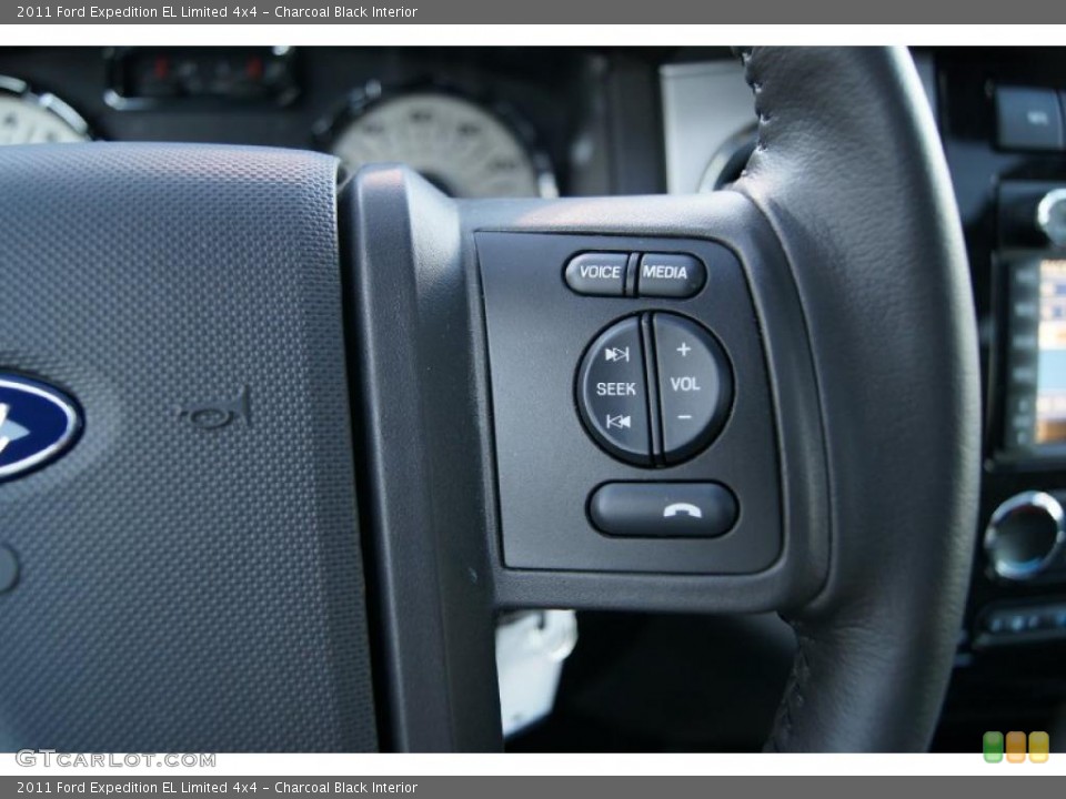 Charcoal Black Interior Controls for the 2011 Ford Expedition EL Limited 4x4 #46089831