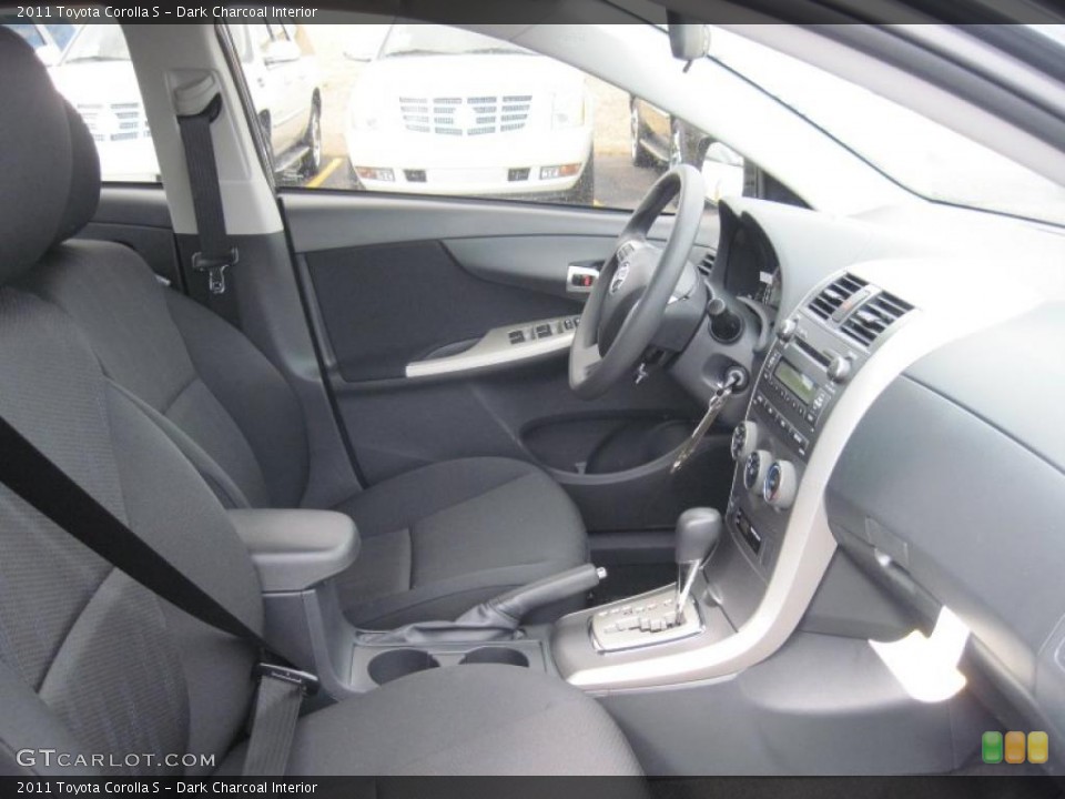 Dark Charcoal Interior Photo for the 2011 Toyota Corolla S #46093208