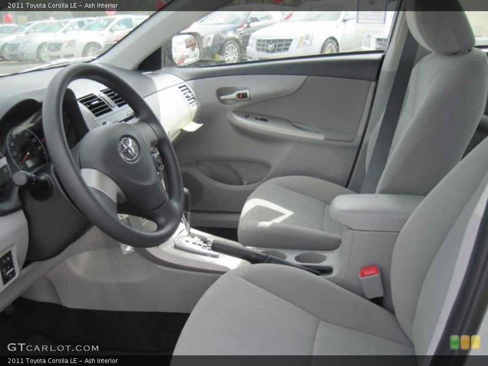 Ash Interior Photo for the 2011 Toyota Corolla LE #46093316