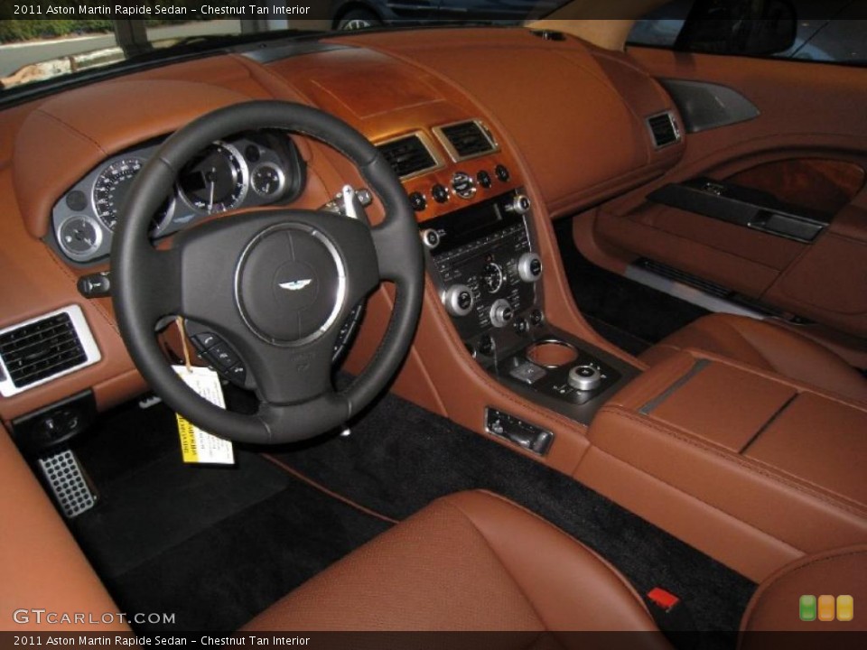 Chestnut Tan Interior Photo for the 2011 Aston Martin Rapide Sedan #46093445