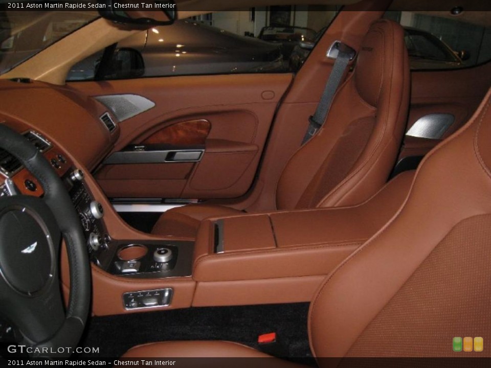 Chestnut Tan Interior Photo for the 2011 Aston Martin Rapide Sedan #46093454
