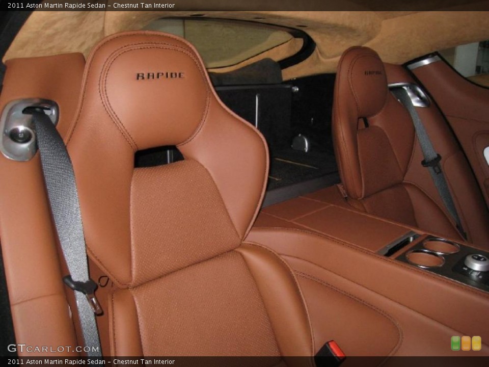 Chestnut Tan Interior Photo for the 2011 Aston Martin Rapide Sedan #46093478