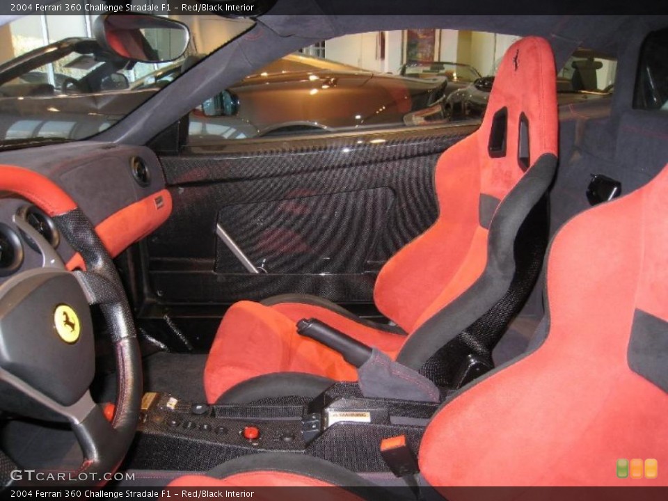 Red/Black Interior Photo for the 2004 Ferrari 360 Challenge Stradale F1 #46094210
