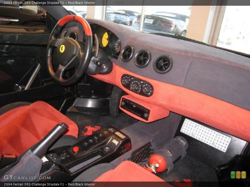 Red/Black Interior Dashboard for the 2004 Ferrari 360 Challenge Stradale F1 #46094219