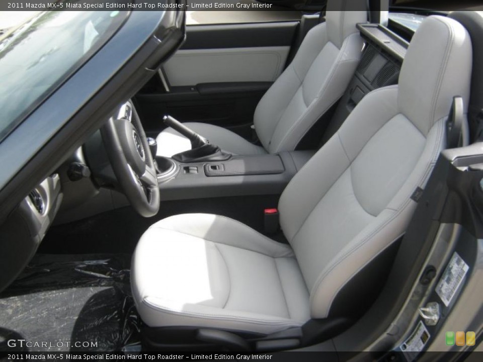 Limited Edition Gray Interior Photo for the 2011 Mazda MX-5 Miata Special Edition Hard Top Roadster #46096421