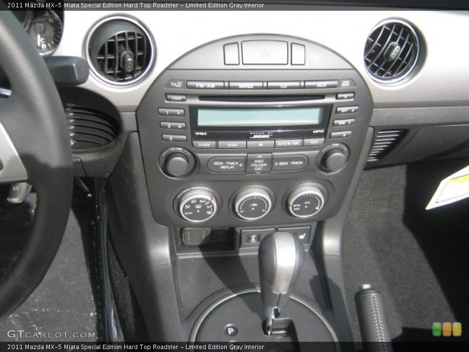Limited Edition Gray Interior Controls for the 2011 Mazda MX-5 Miata Special Edition Hard Top Roadster #46096535