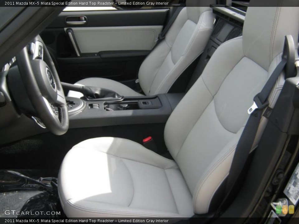 Limited Edition Gray Interior Photo for the 2011 Mazda MX-5 Miata Special Edition Hard Top Roadster #46096559