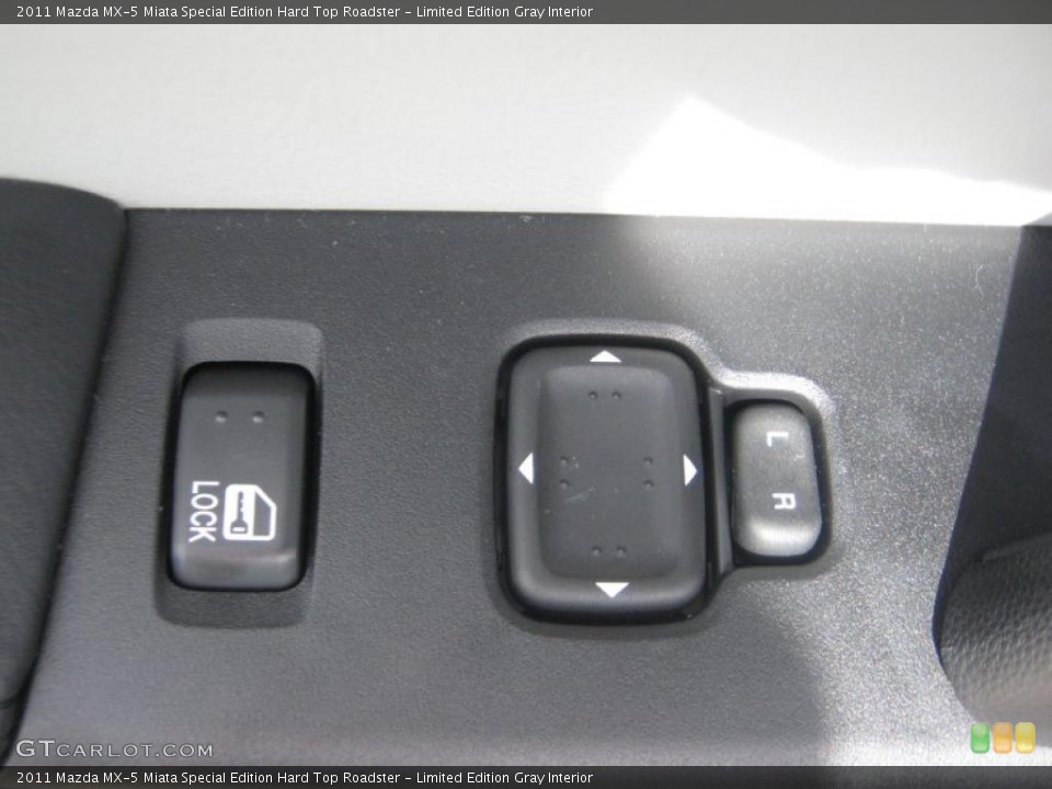 Limited Edition Gray Interior Controls for the 2011 Mazda MX-5 Miata Special Edition Hard Top Roadster #46096571