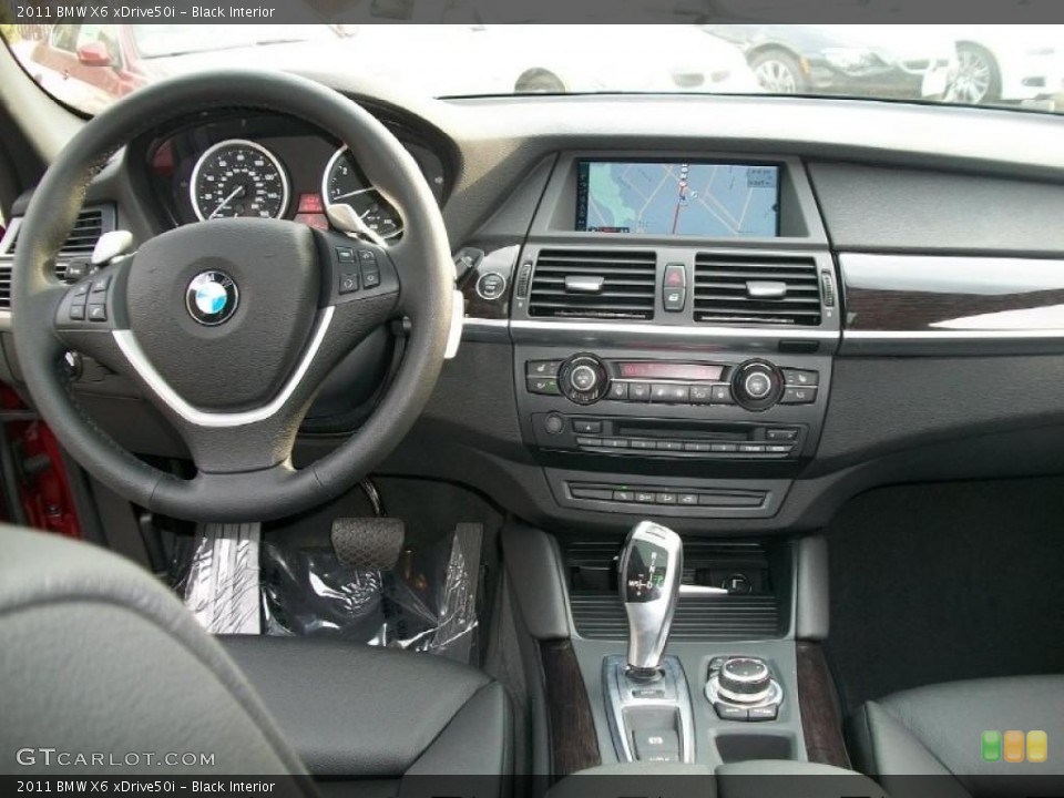 Black Interior Dashboard for the 2011 BMW X6 xDrive50i #46096985