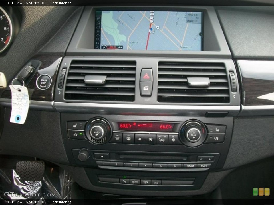 Black Interior Controls for the 2011 BMW X6 xDrive50i #46097000